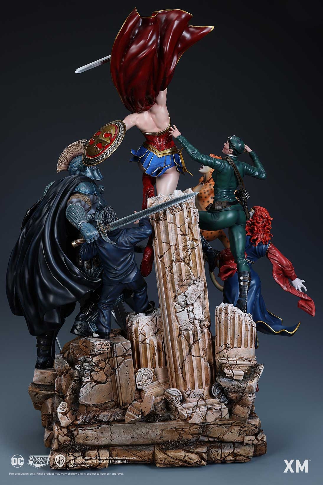 XM Studios DC Wonder Woman Courage Full Color Statue Diorama FREE US SHIPPING