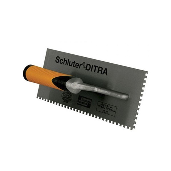Schluter Ditra Stainless Steel Trowel TRL-DIT  11/64" x 11/64" (4.5mm x 4.5mm)
