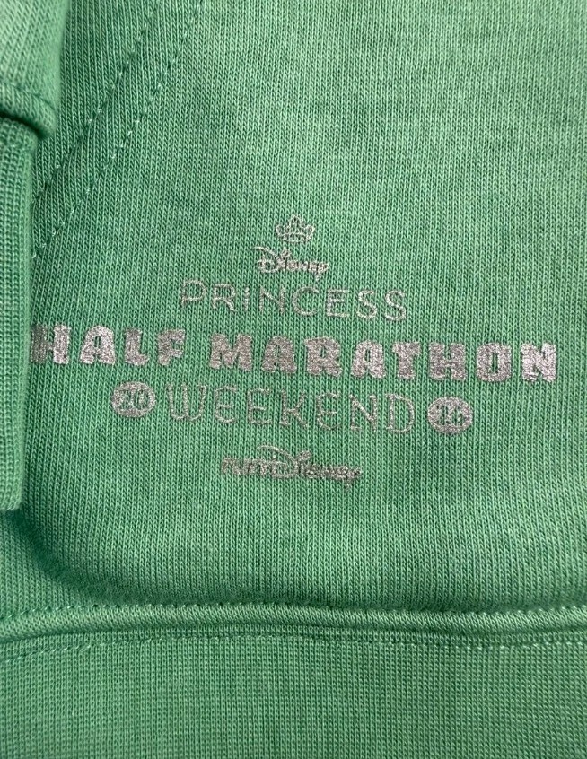 NWT!! 2026 Rundisney Princess Half Marathon Weekend Green Merida Hoodie | Large