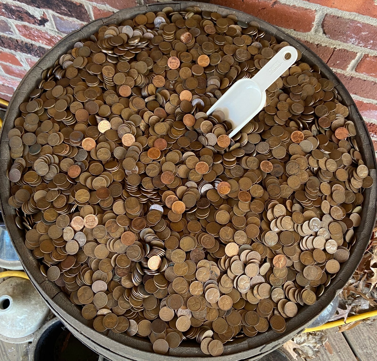 OLD LINCOLN WHEAT CENTS FROM KENTUCKY WHISKEY BARREL HOARD - FIND OF A LIFETIME!