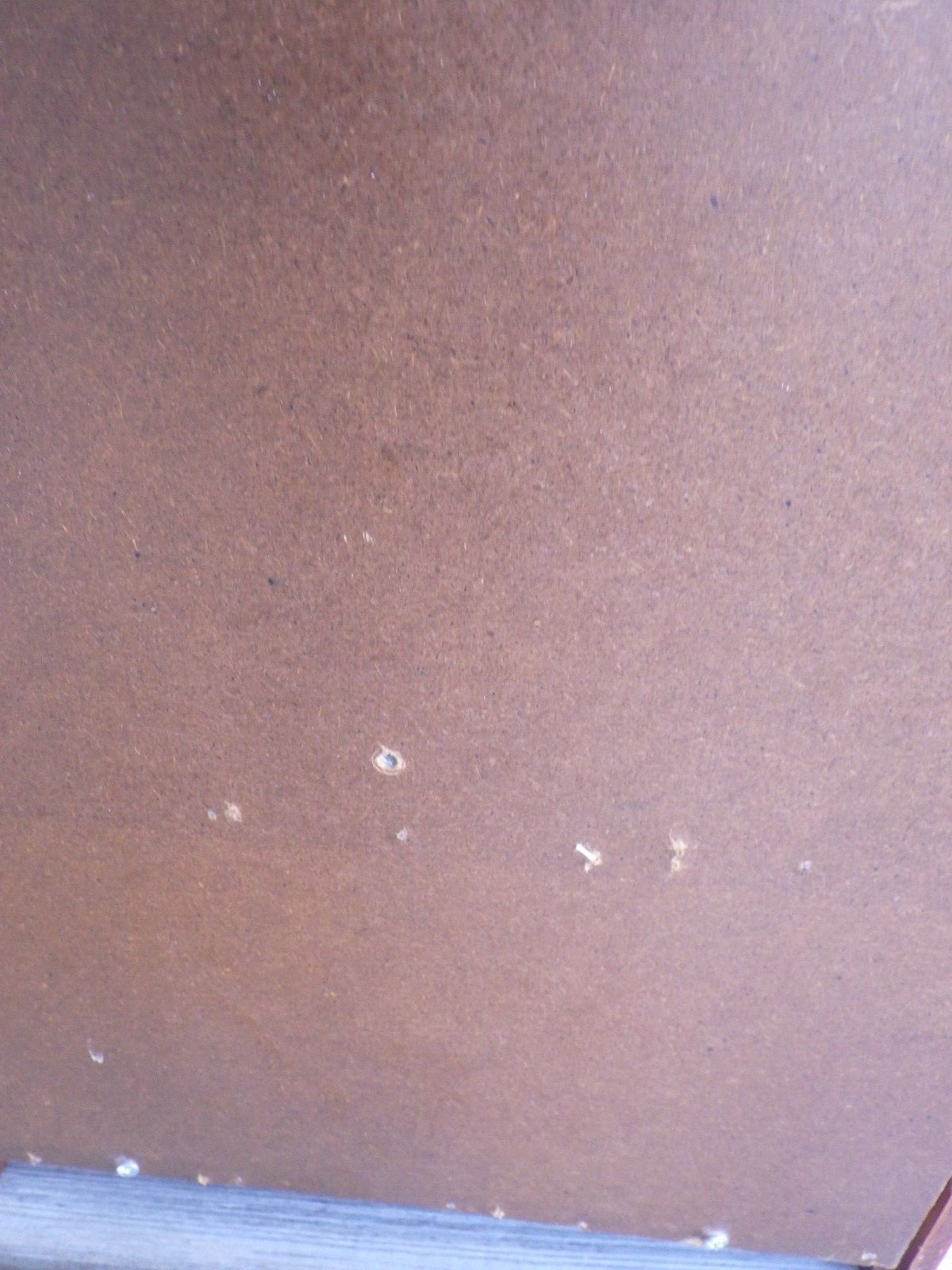 Wall Cabinet Mahogany Wood Punched Tin Pineapple Motif Farmhouse Décor