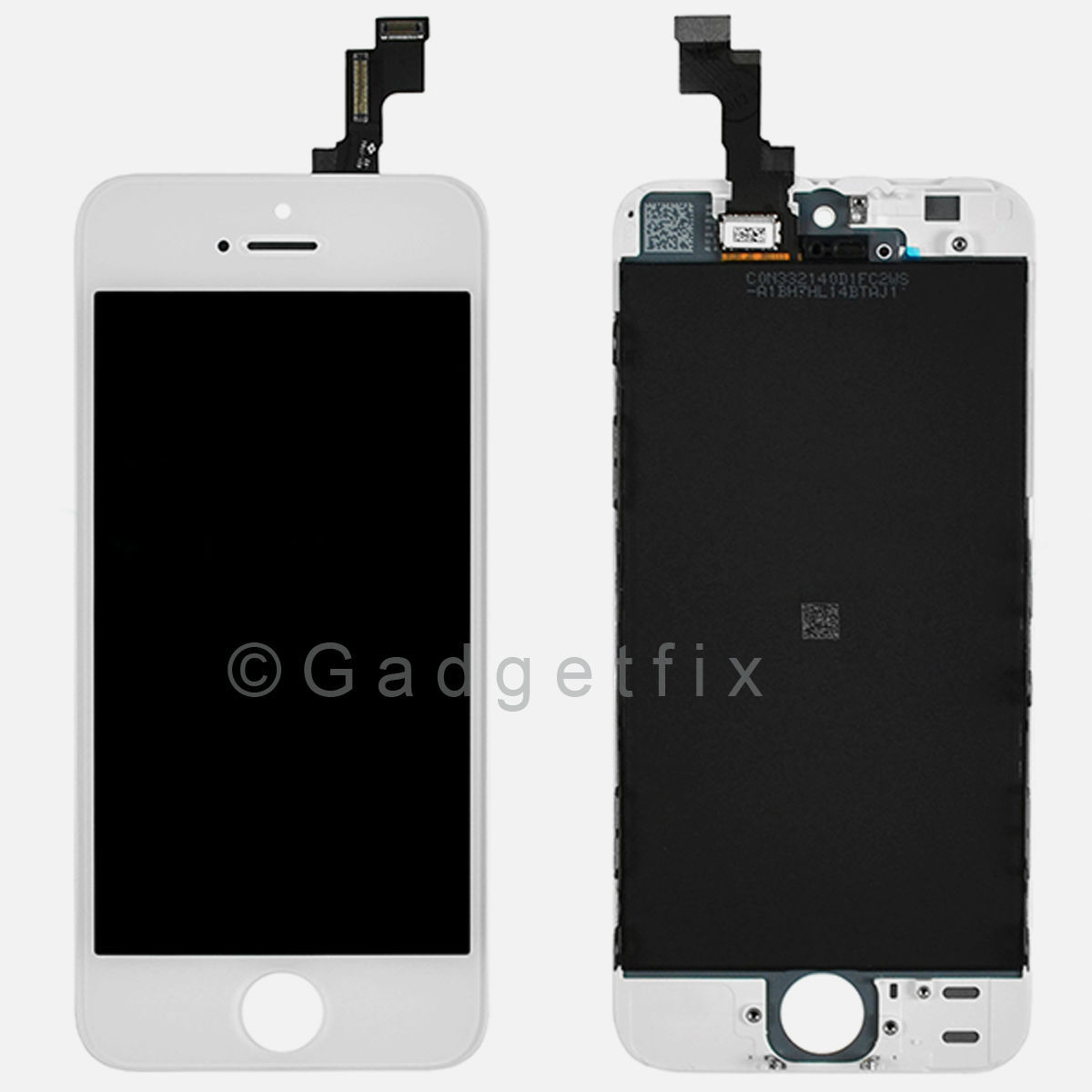 White LCD Screen Display + Touch Screen Digitizer + Frame Assembly for iphone 5S