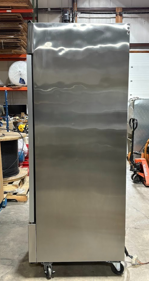 U-STAR USFZ-1D-G 29" Stainless Steel One Section Glass Door Reach-In Freezer