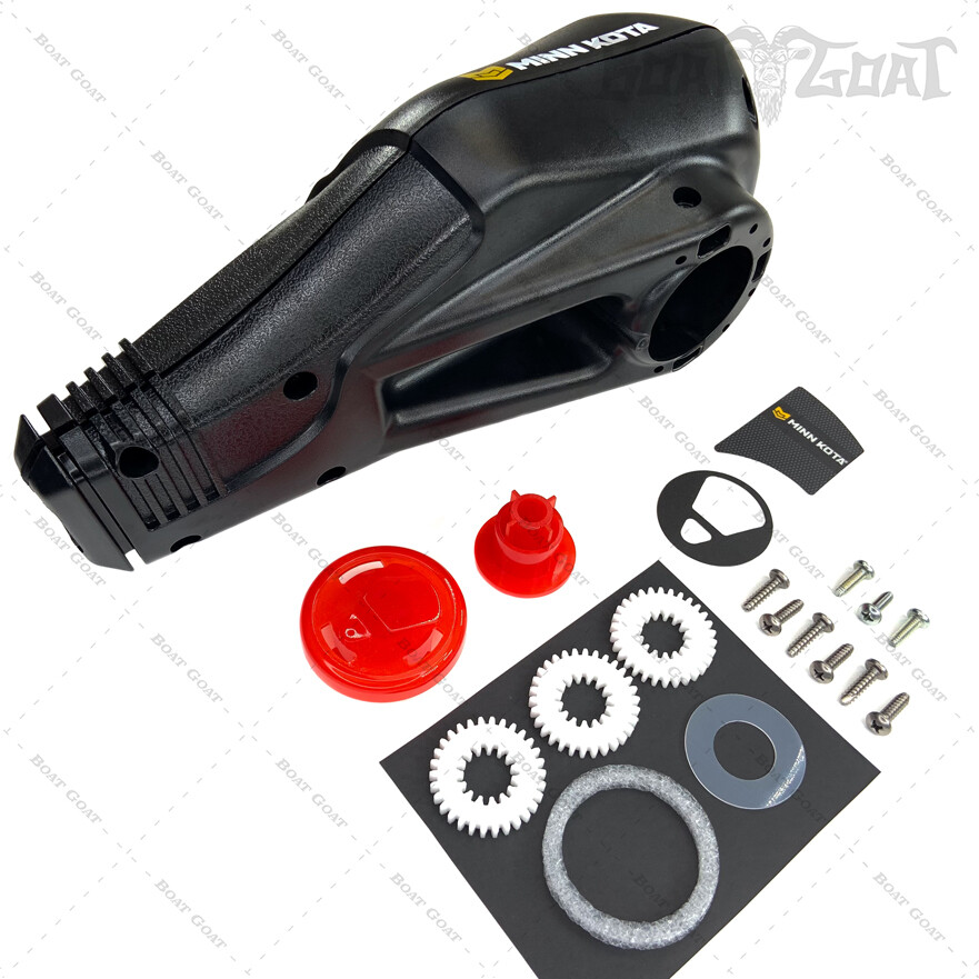 Minn Kota Top Cover Housing & Gear Kit - Edge, All Terrain, Maxxum - Red