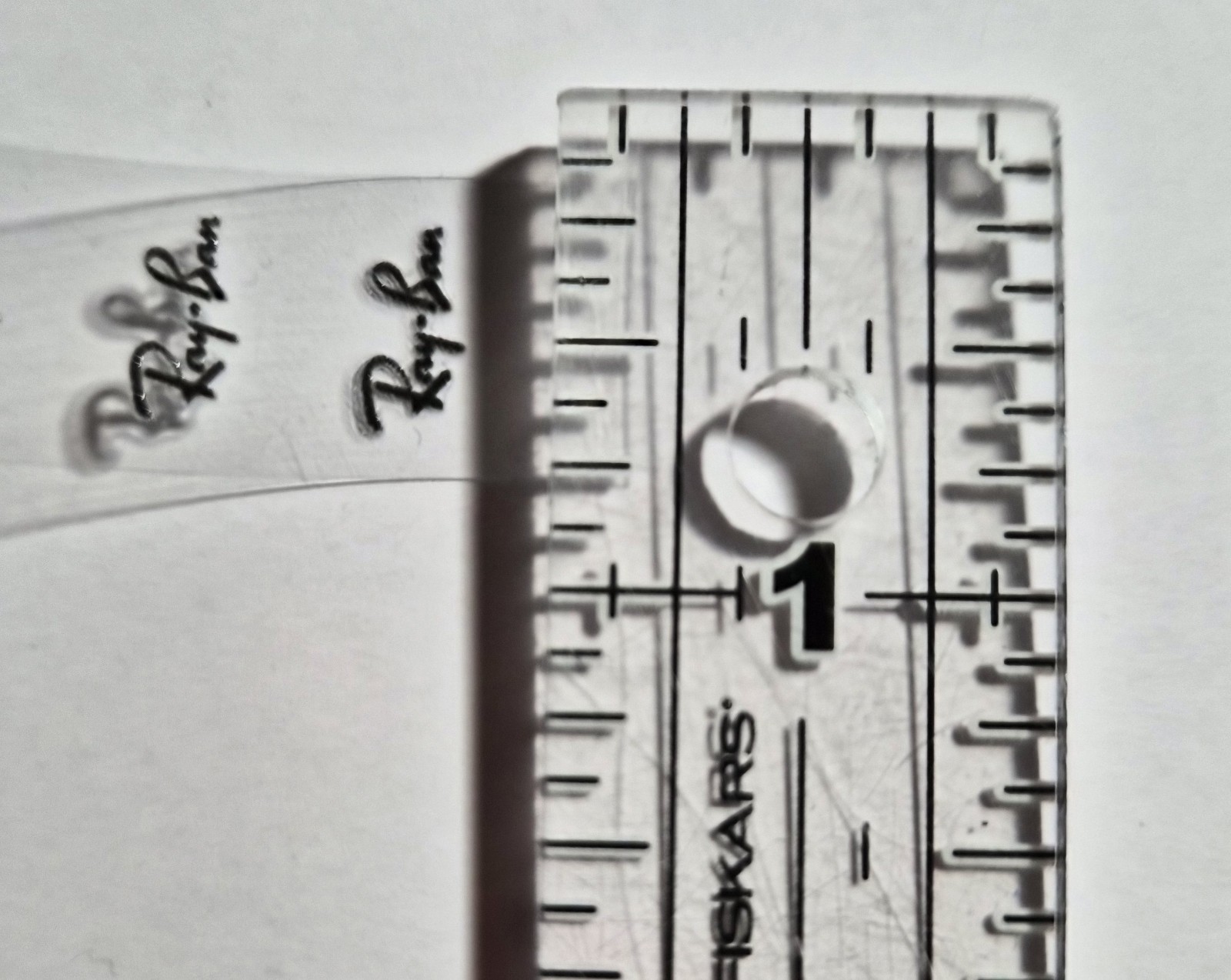 3 Pc. Ray-Ban BLACK Aviator Logo For Glasses High Quality UV DTF Raised Decal