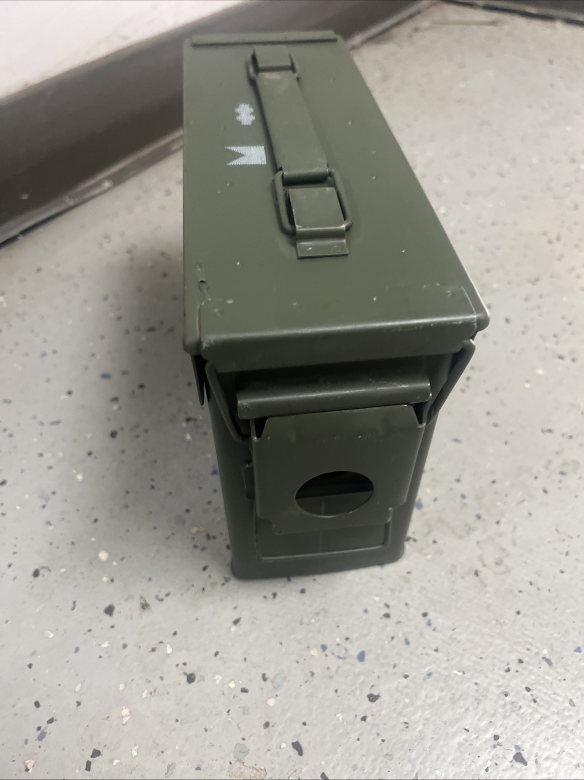 Military 30 CAL Grade 1 M19A1 Metal AMMO CAN 7.62mm BOX .30 CALIBER