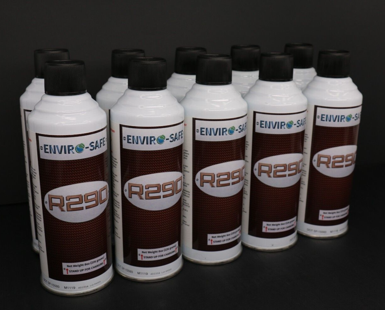 Envirosafe R290 Refrigerant, 10 cans/R290