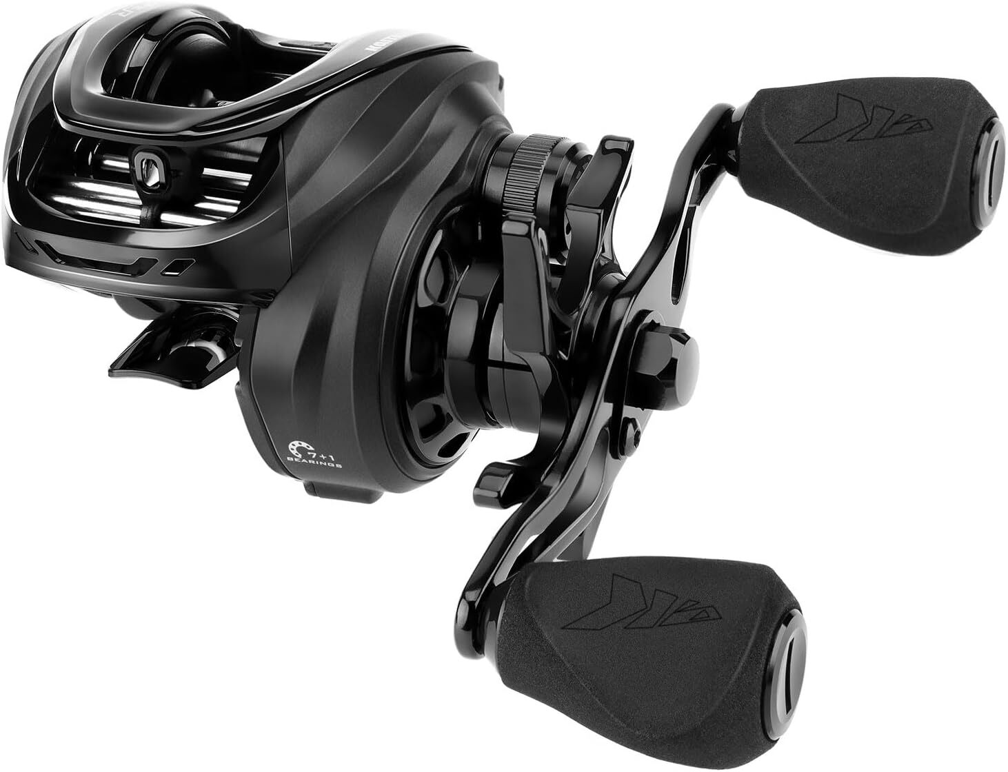 KastKing Zephyr Baitcast Reel w/Halo XII Mag Brake 7+1BB 7.2:1 18lb Carbon Drag
