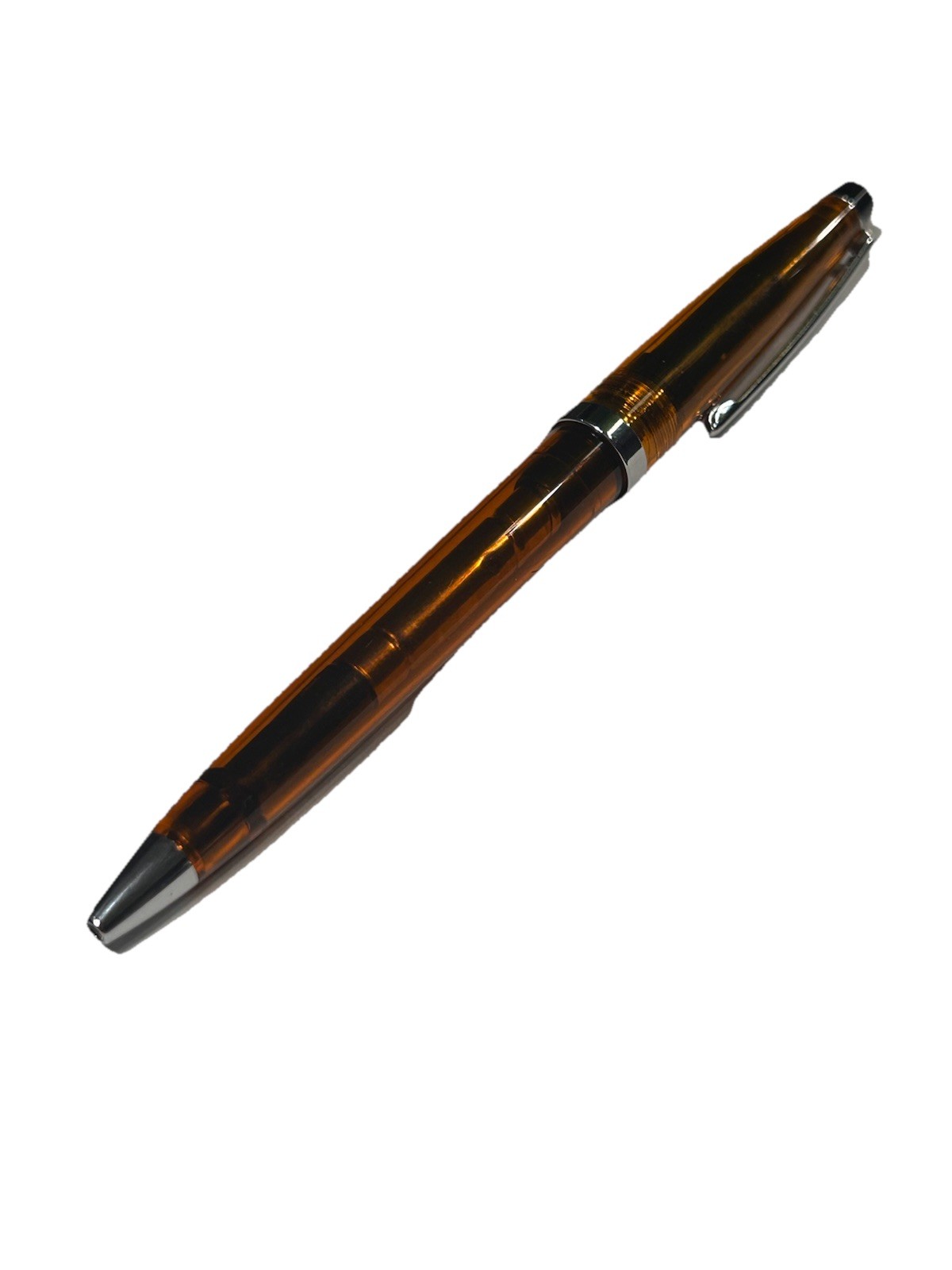 Cross Solo Translucent Red/Orange  Ballpoint Pen Vintage