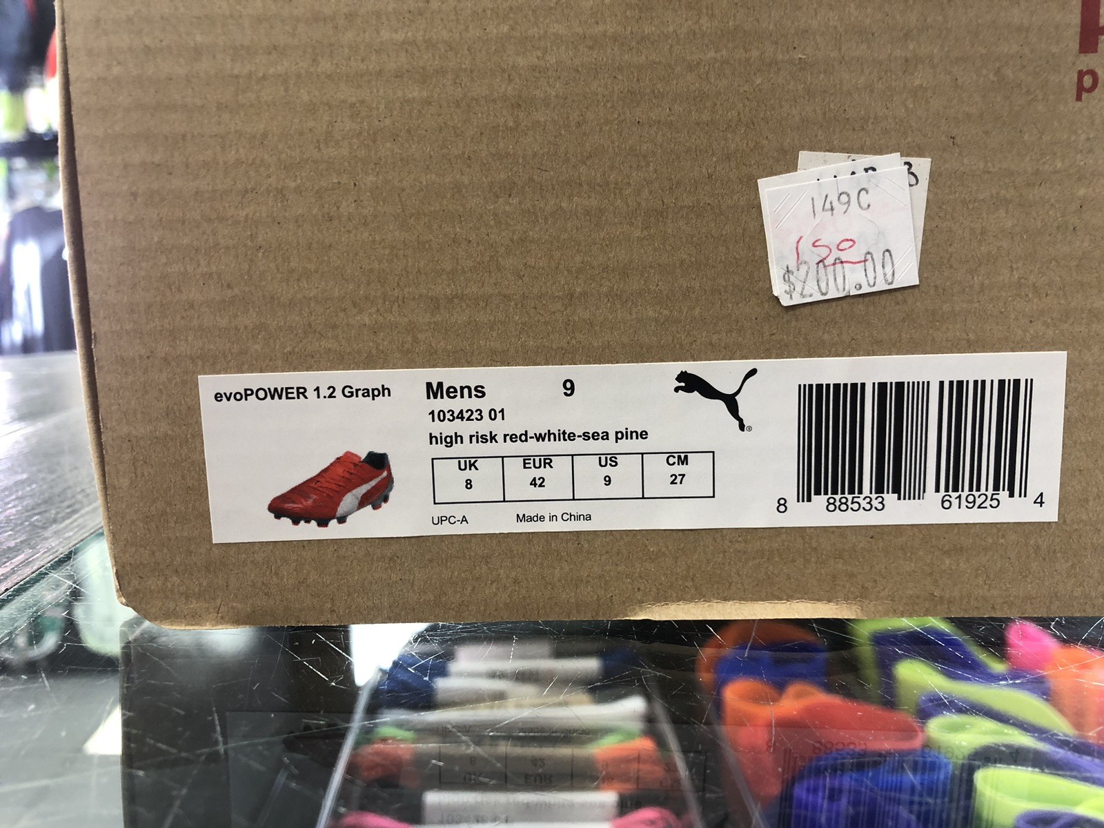 PUMA EVOPOWER 1.2 GRAPH 103423 01 HIGH RISK RED RARE