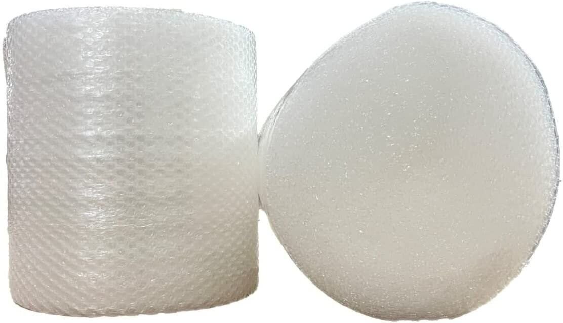 3/16'' SH Small Bubble Cushioning Wrap Padding Roll 175' x 12'' Wide 175FT Clear
