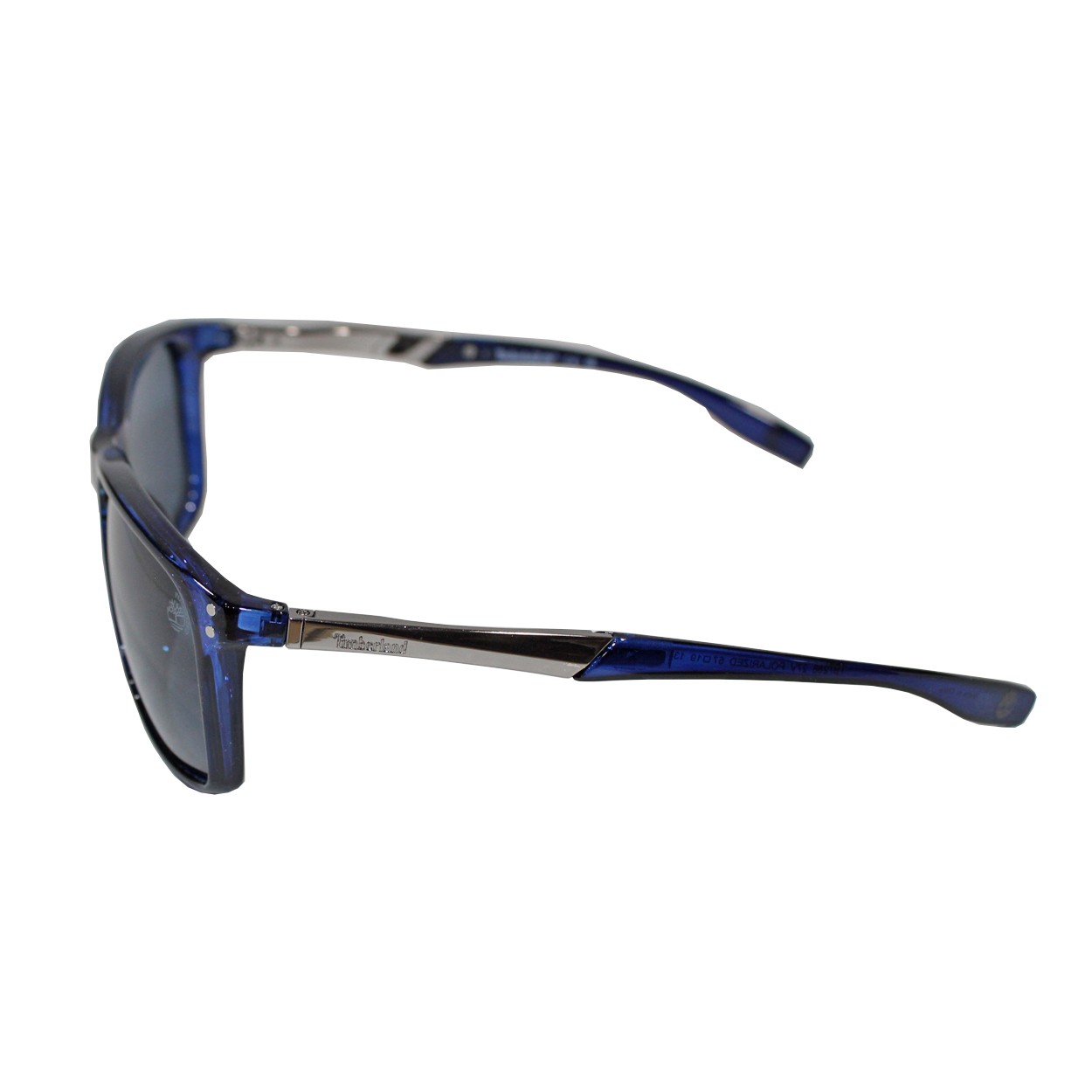Timberland Golf 7286 Polarized Sport Sunglass, Gloss Blue Frame/Blue Flash Lens
