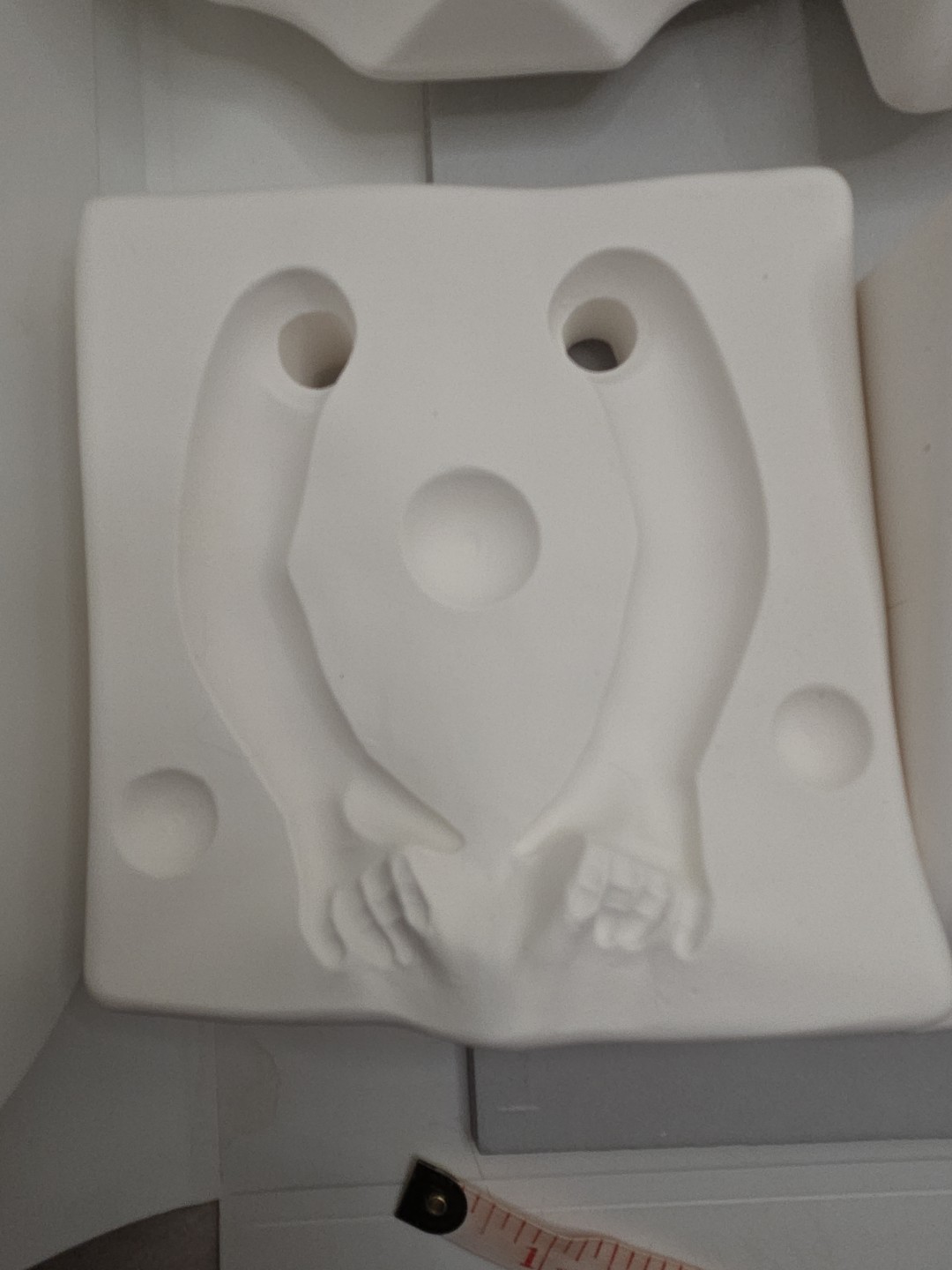 Vtg Mystic Ceramic Slip Mold M-210 Kestner 150 Jointed Doll W/ Stockings&shoes