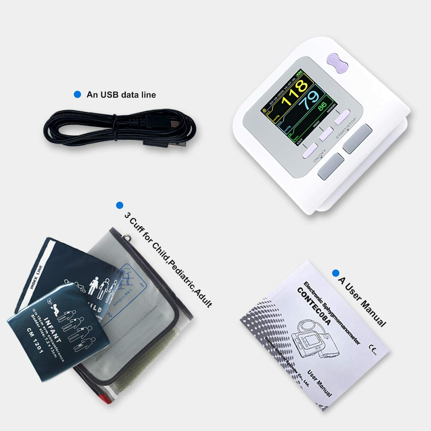 Ever Ready First Aid Fully Automatic Upper Arm Blood Pressure Electronic Monitor