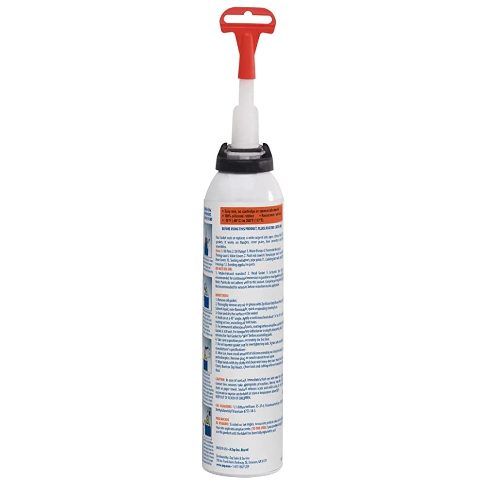 Zep RTV Silicone Fast Gasket Maker Black - 7.25 oz (Case of 12) - 143301