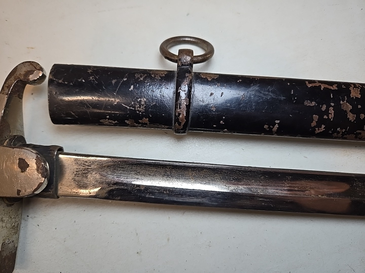 WWI German Prussian Infantry Officers Sword with Scabbard