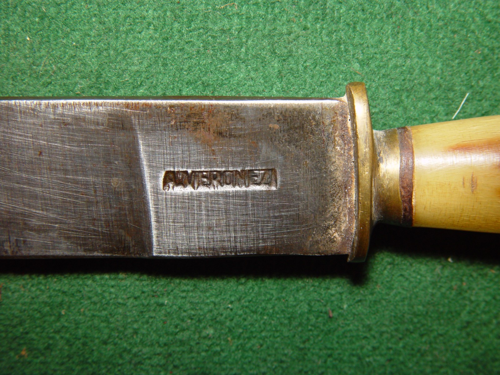 Vintage Brazilian Goucho Fighting Knife "Faca De Ponta" 13" Dagger