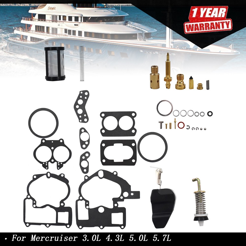 Carburetor Rebuild Kit For 2 barrel Rochester 2GC 17057132 7055197 17057132