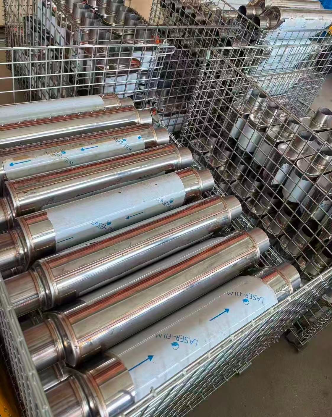 Performance Muffler 2.5" Dual \ 2.5" Dual Body Length 14" Crossover X SS