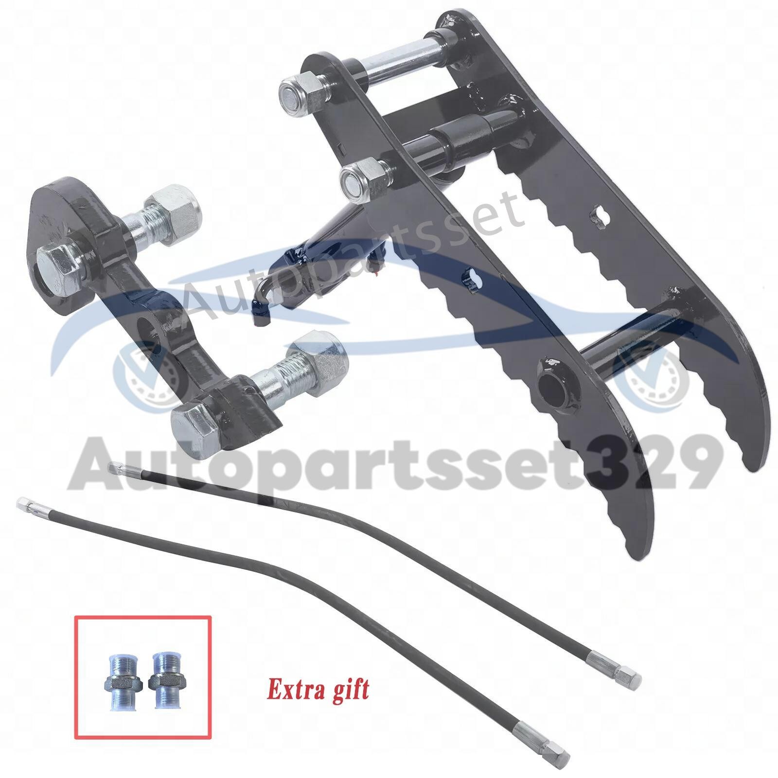 Mini Excavator Attachment Three Holes Hydraulic Clip Thumb for Small Digger