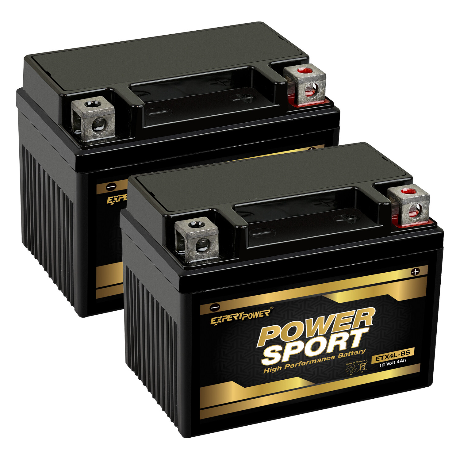 2 Pack -YTX4L-BS Battery for ATV Quad Dirt/Pit Bike 50/70/110/125 CC