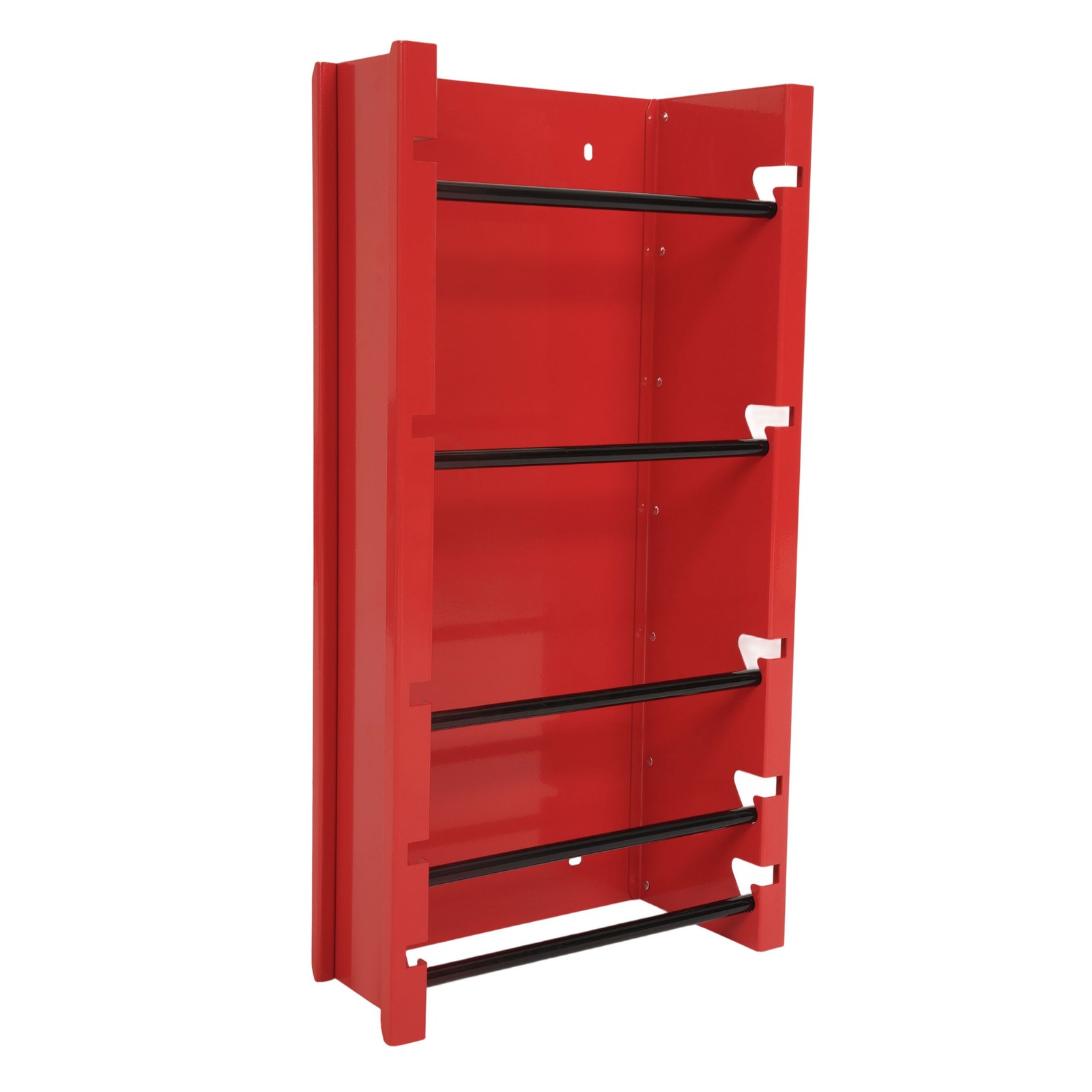 Red Wire Reel Holder 5 Rods Wire Spool Dispenser Rack For Industrial Electrical