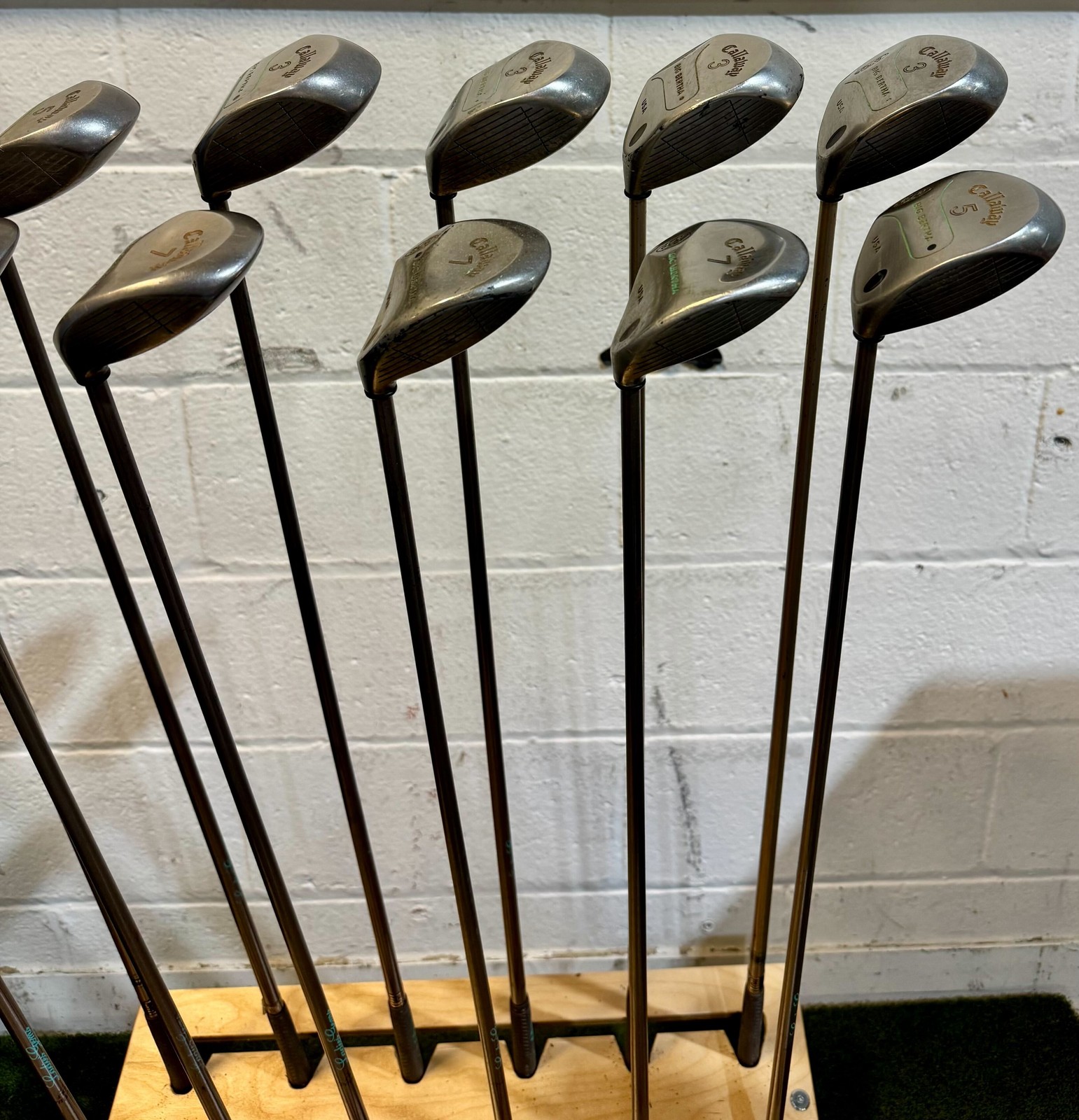 Wholesale Lot of 25 Golf Clubs - Callaway Big Bertha Fairway Woods - Ladies Flex