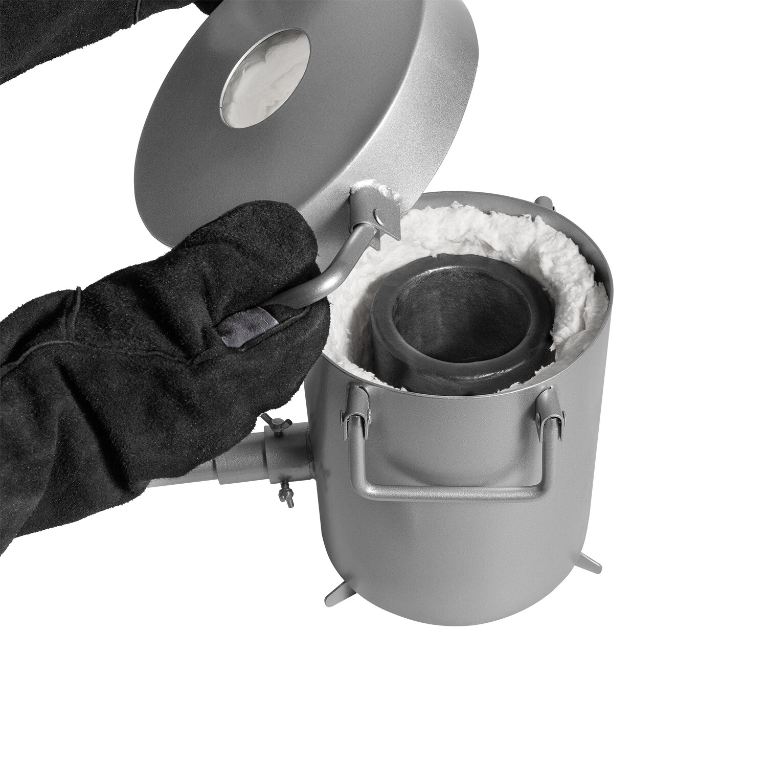 28LB/12.8KG Propane Furnace Kit Smelting Gold Silver Copper Scrap Metal Casting