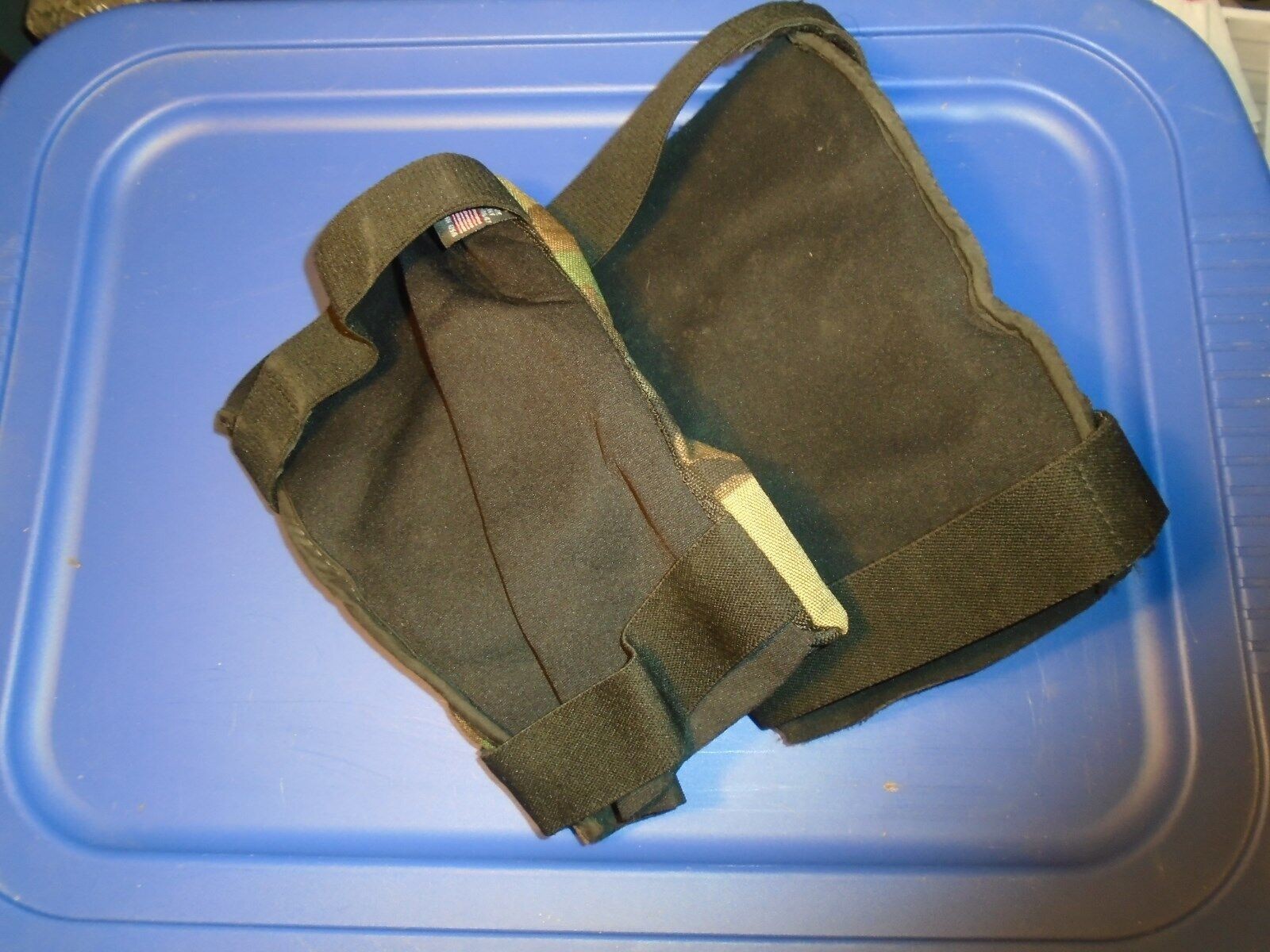 ELBOW PADS Bijans WOODLAND Camo USGI US Army Military MEDIUM NEW