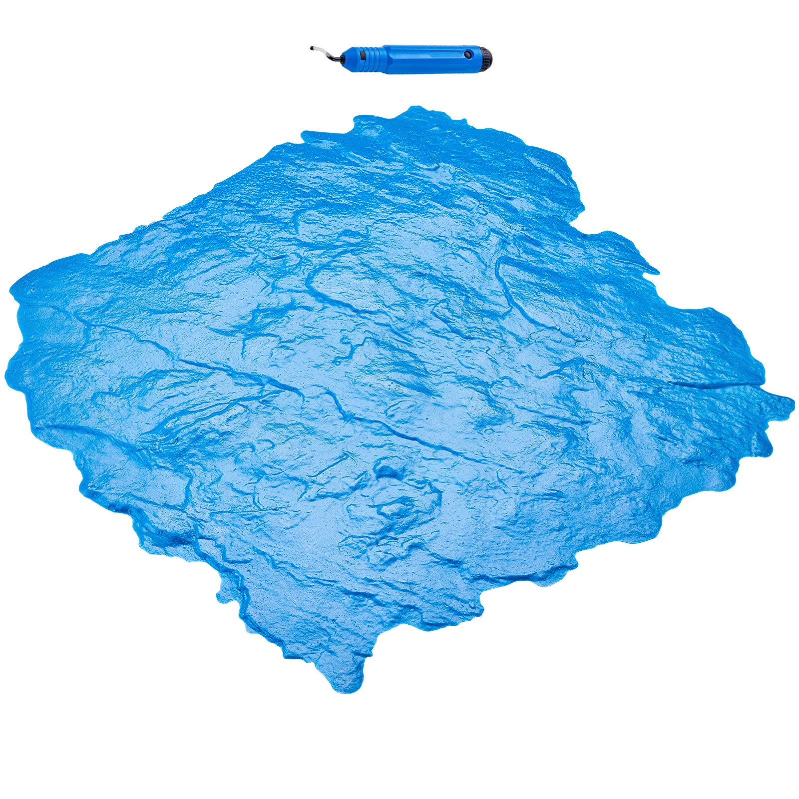 Concrete Stamps Mat 18 x 18 in Concrete Texturing Skin Polyurethane Stamp