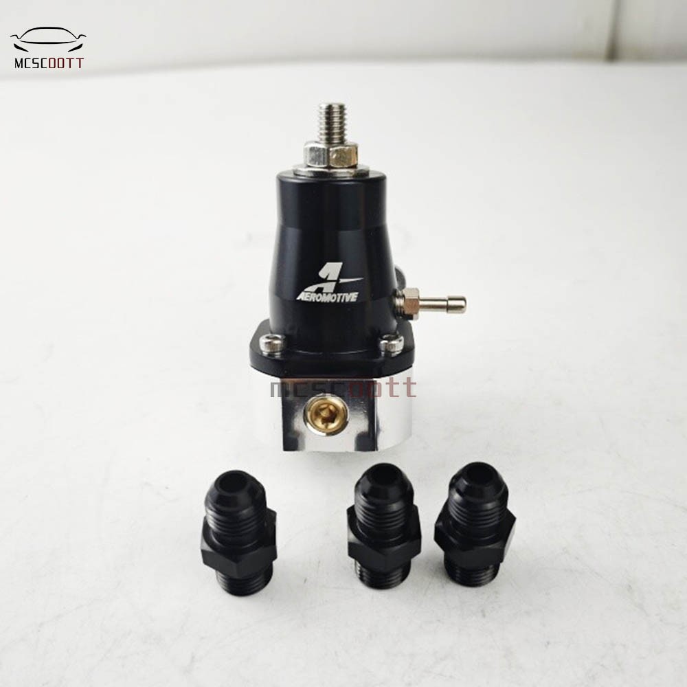13129 Aeromotive Compact EFI Bypass Fuel Pressure Regulator Combo Kit NEW