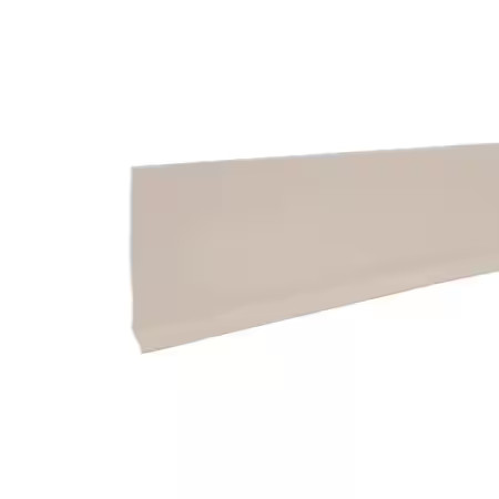 Wall Base Molding, 120 Ft L, Beige, 820N67