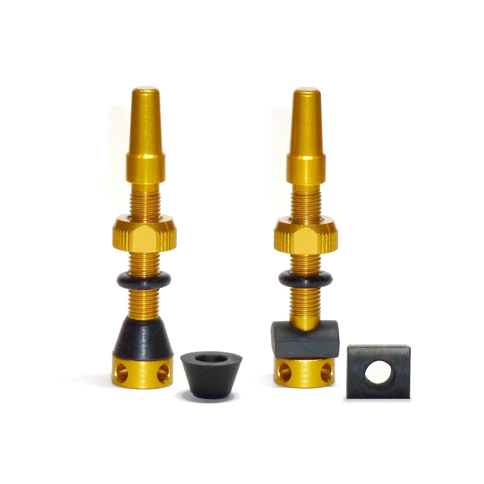 Presta Tubeless Valves - Alloy - Pair