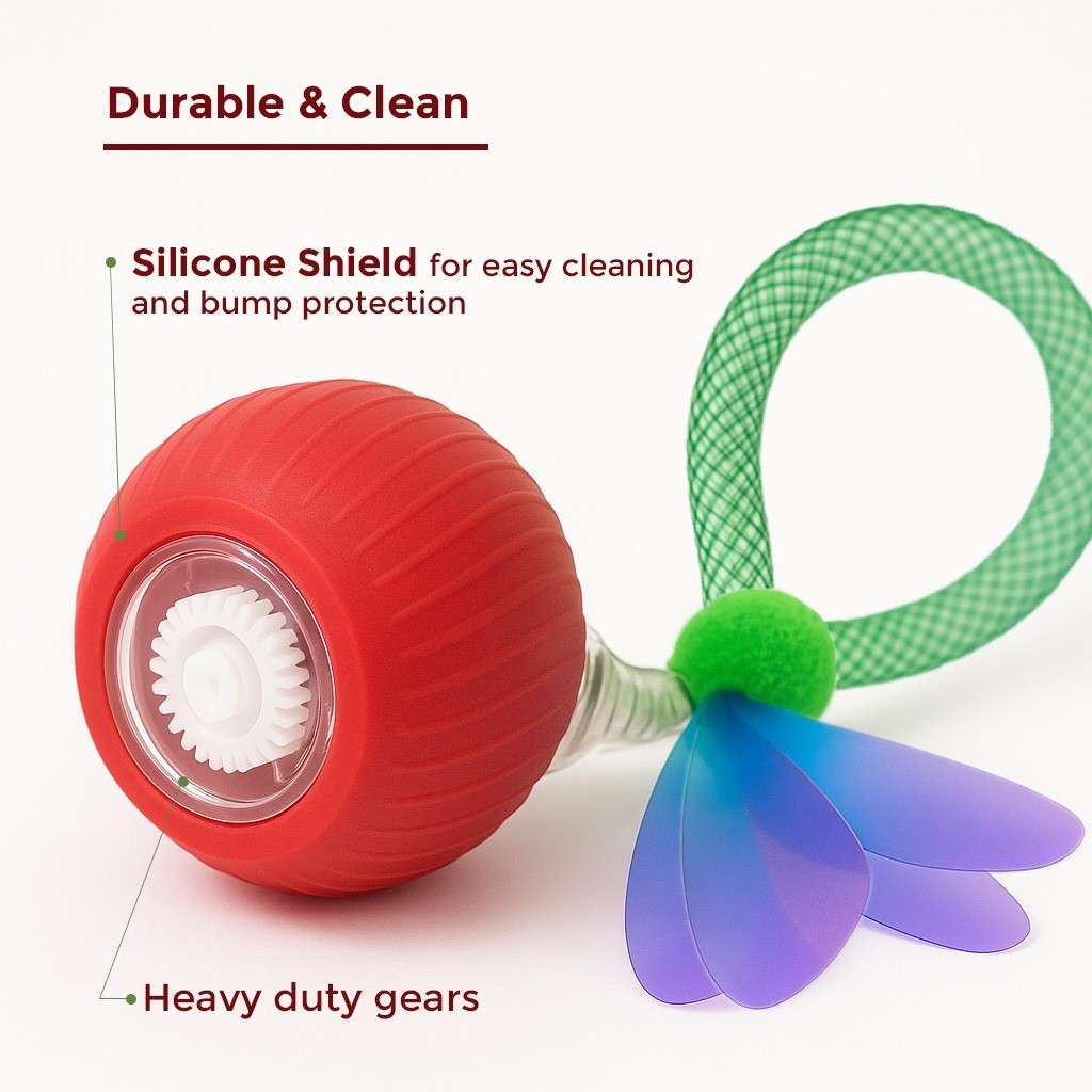 Automatic Rolling Ball for Cats – Rechargeable Smart Interactive Toy, Durable