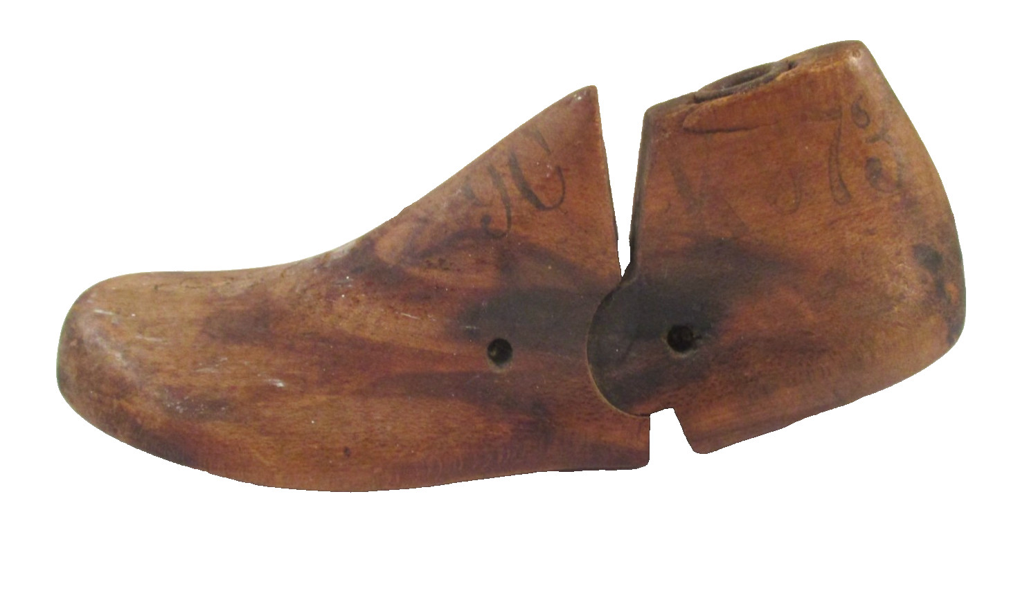 Vintage CHILDREN'S WOODEN COBBLER SHOE MOLD 7"