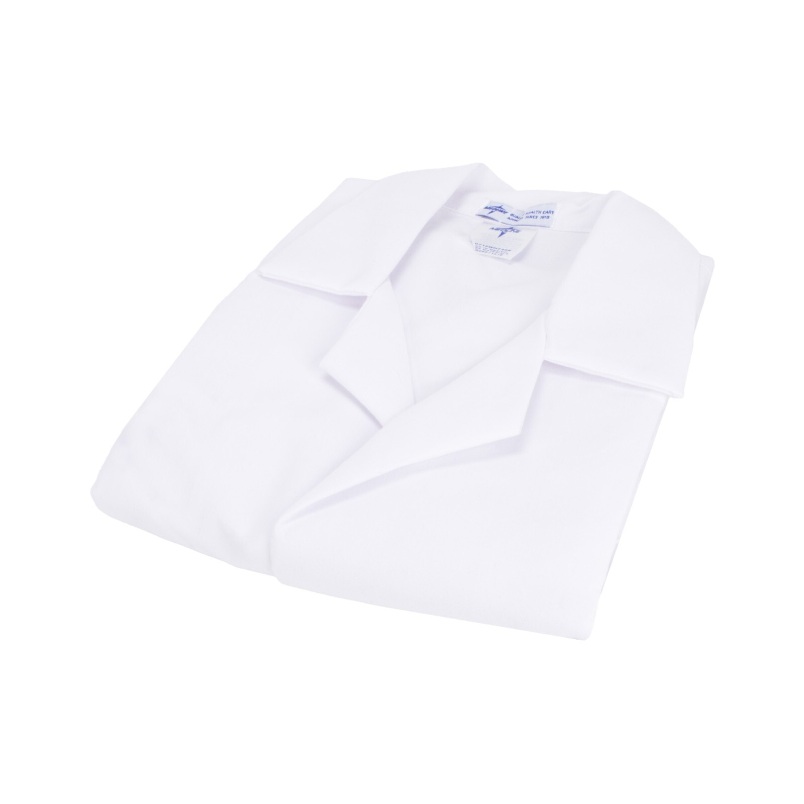 Full Length Lab Coat, White, Size 56, Each