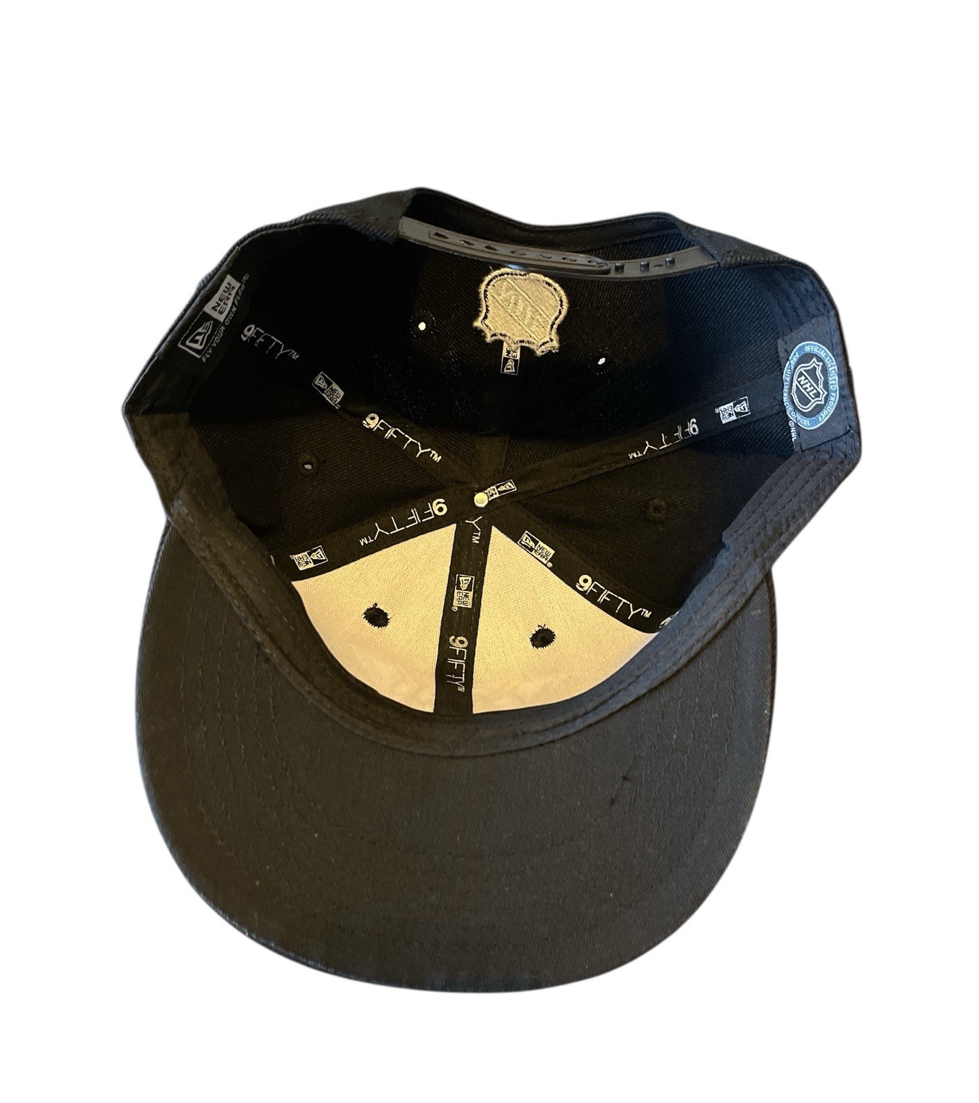 Anaheim Ducks 9Fifty New Era Hat Snapback Curved Bill Black NHL