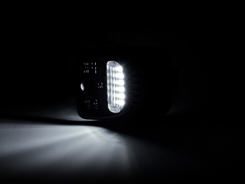 4PCS Set DEPO Black LED Tail Light + License Plate Assembly For 2005-2015 Tacoma