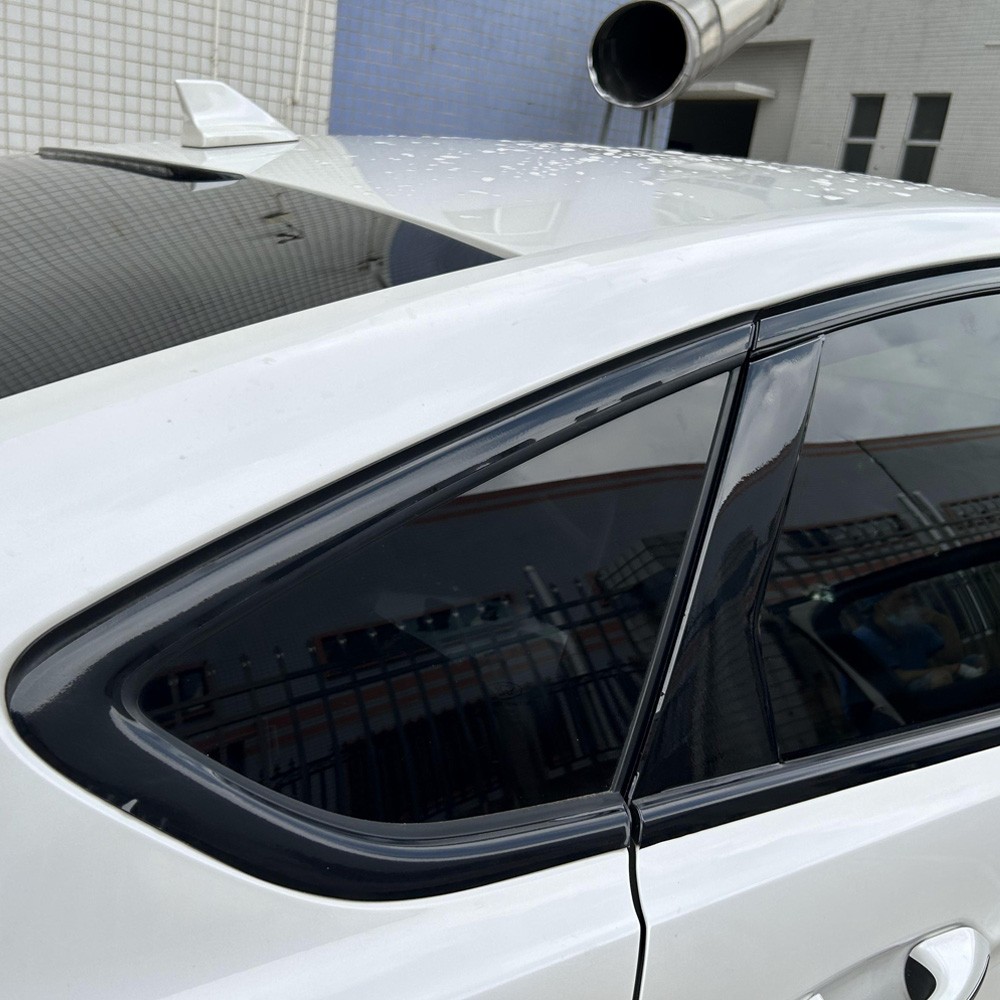 Glossy Black Chrome Delete Window Trims For Ford Fusion 2013-2020 Sedan