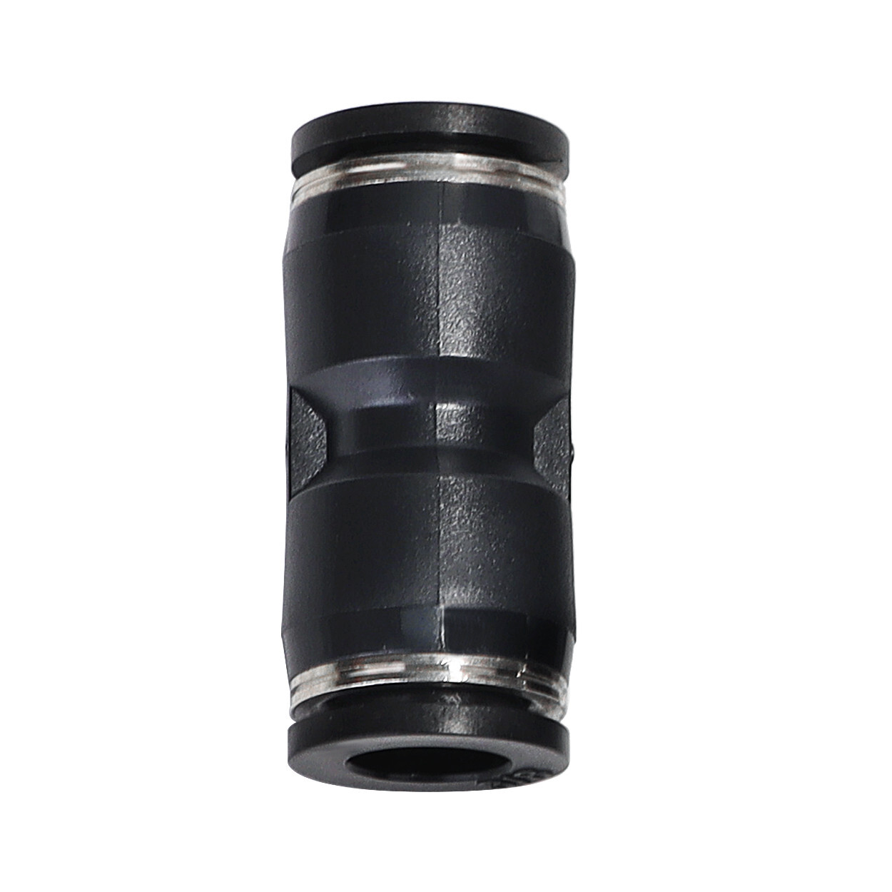 Straight Air Line Union Push To Connect Air Fittings Fits 1/4" Od Pneumatic 5Pcs