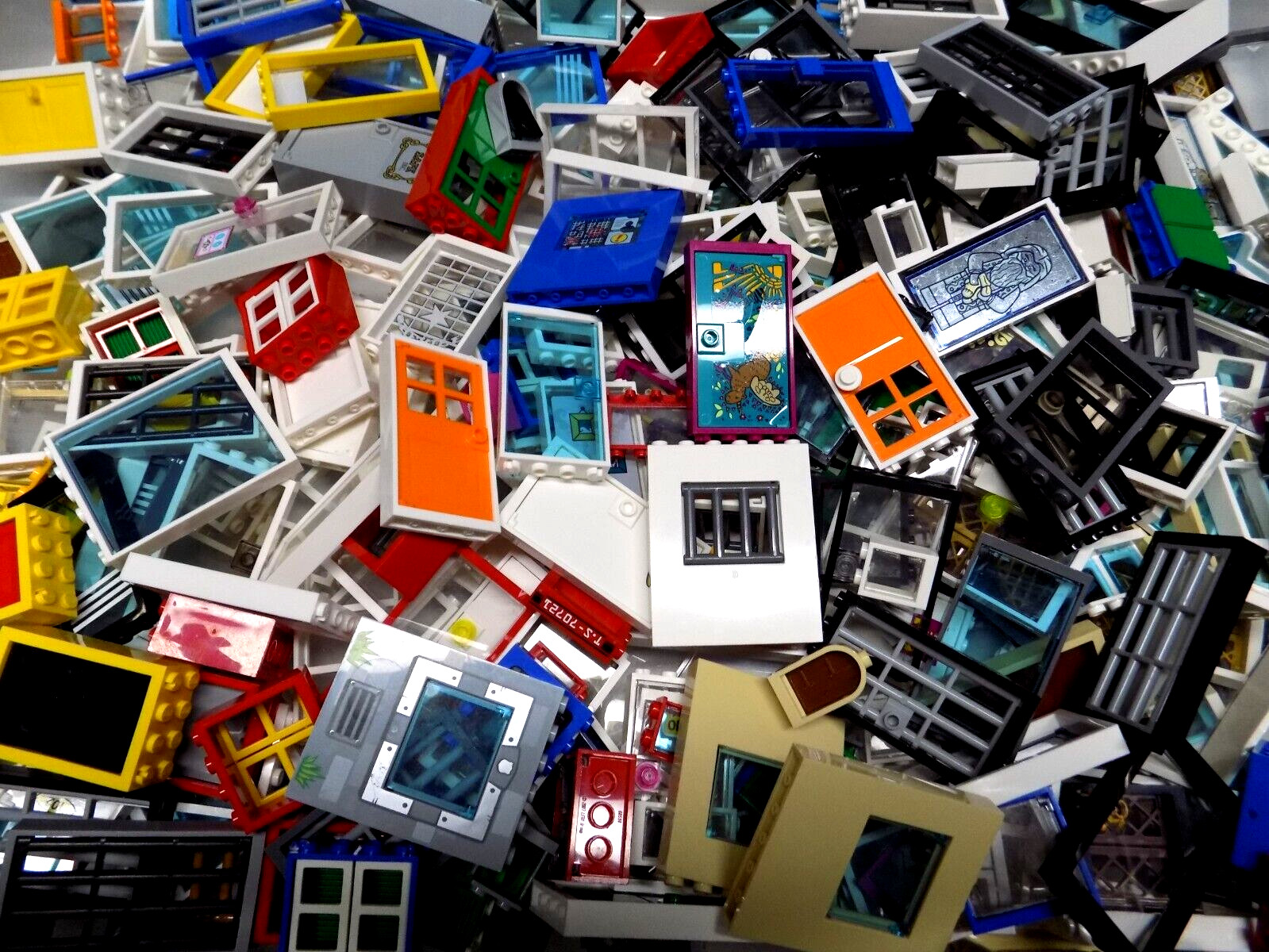 40 piece!!! Lego Windows and Doors Super Fun Lot {WASHED}