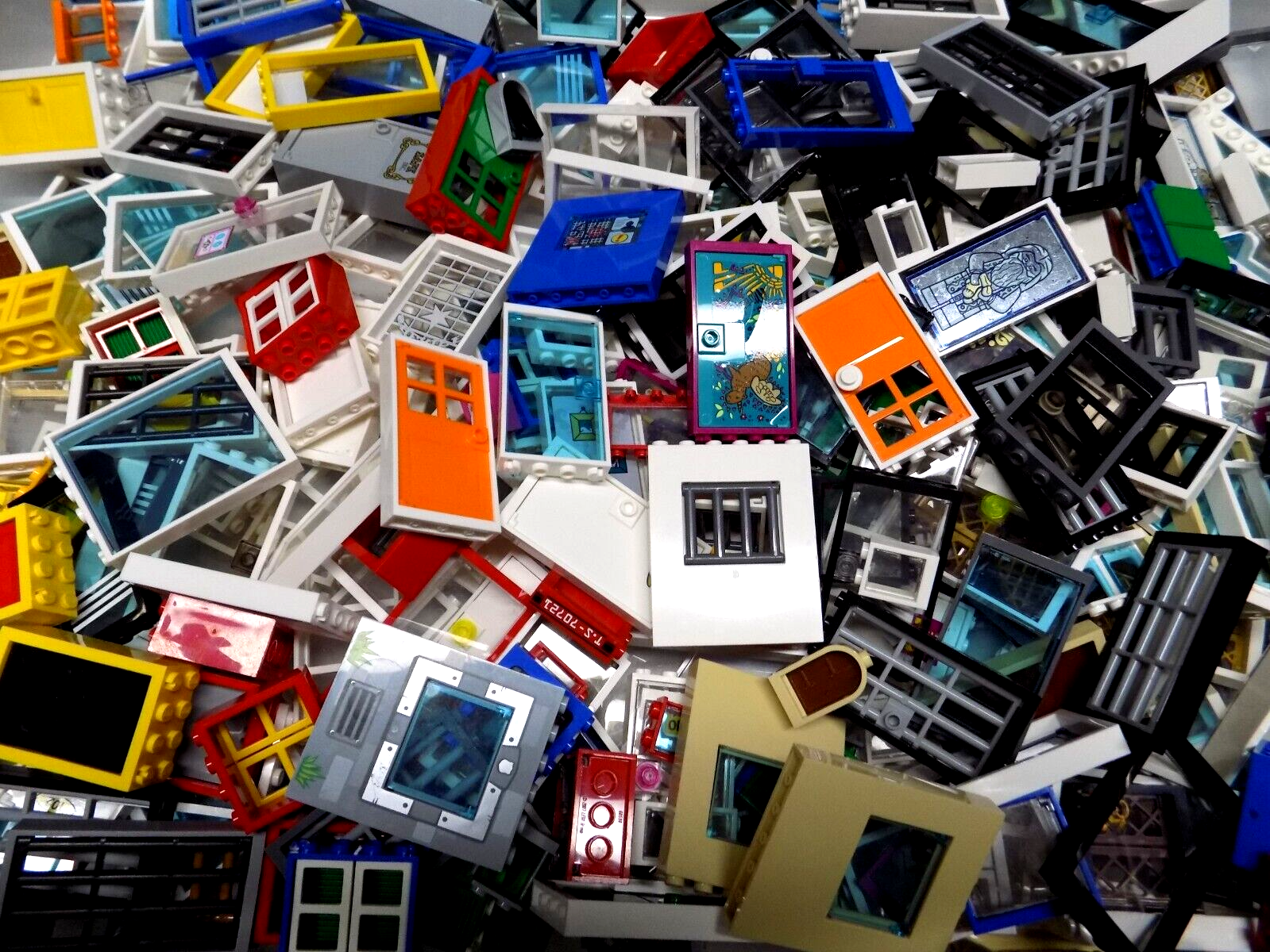 40 piece!!! Lego Windows and Doors Super Fun Lot {WASHED}