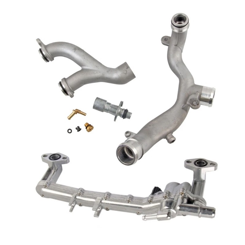 Upgraded Metal Coolant Water Pipe System Kit For Land Rover Jaguar 5.0L