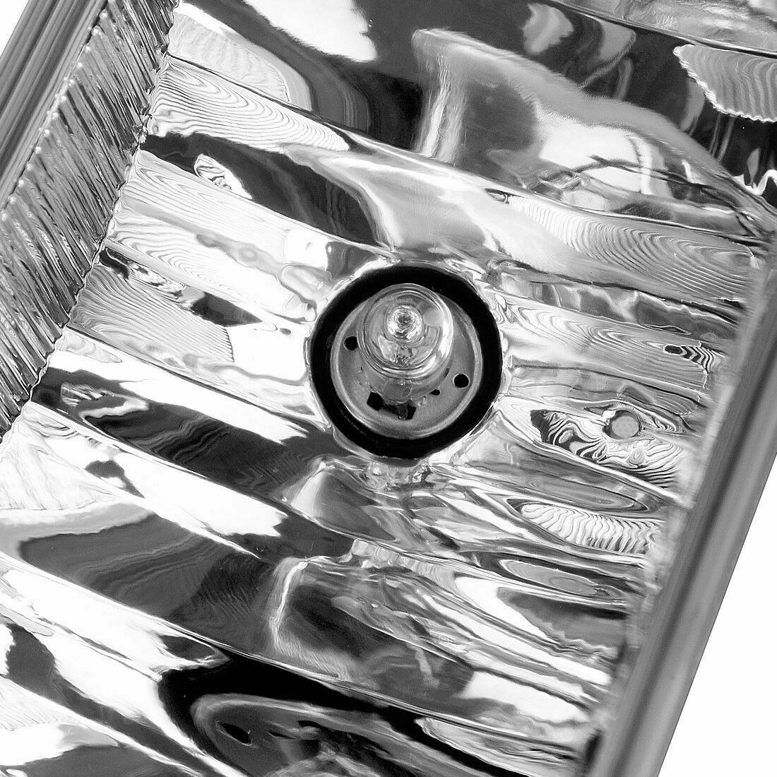 Fit For 2007-2015 Chevy Silverado 1500 2500 Front Bumper Pair Fog Lights Lamps