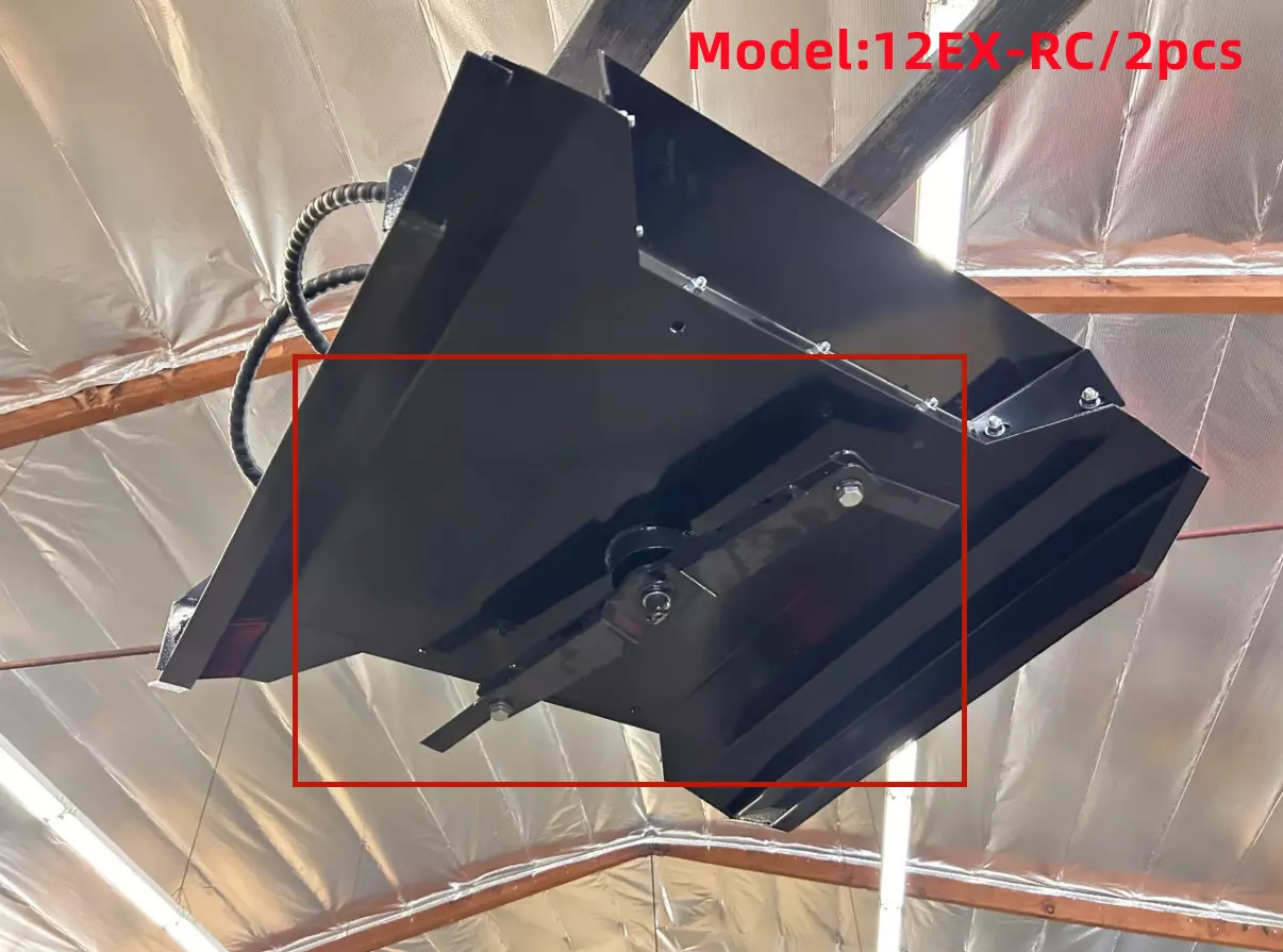 2pcs AGT Mini Skid Steer Brush Cutter Cutting Blades,For Use with M-RC72/12EX-RC