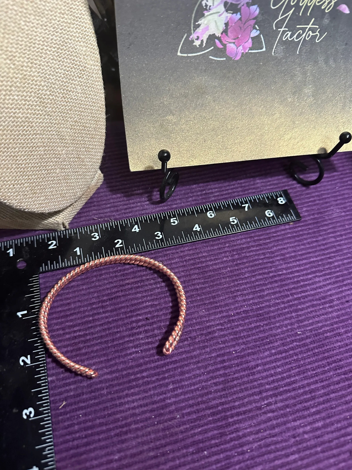 Copper Tensor Ring Cuff Bracelets