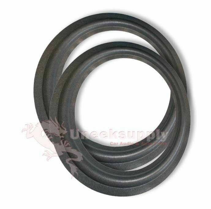 Pkg - 2 8 Inch Speaker Surround Foam SubWoofer Edge Sub Woofer 8"