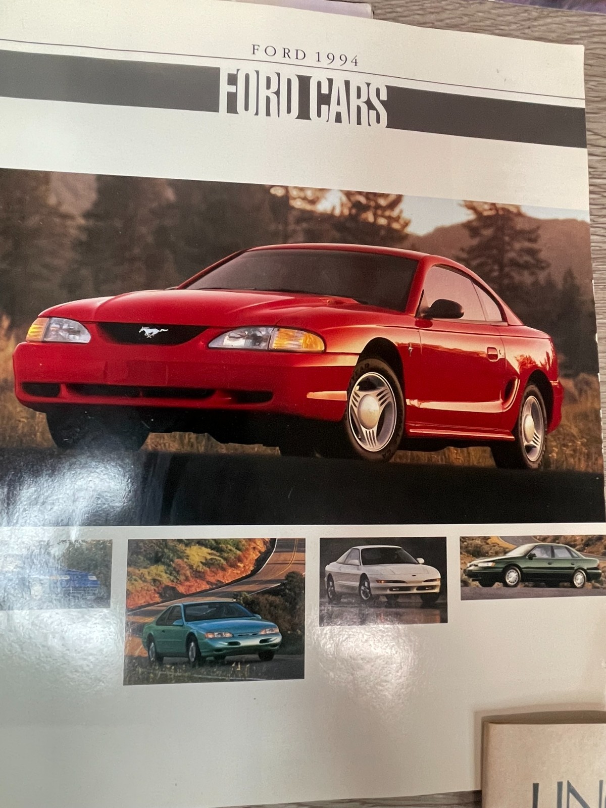 LOT Vintage Car Brochures Mustang Chevy Trucks Explorer Silverado Mercury more