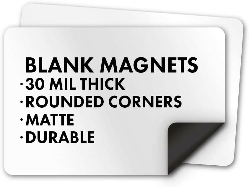 BLANK HEAVY DUTY VEHICLE MAGNET TRUCK CAR STICKER DECAL SIGN GRAPHIC