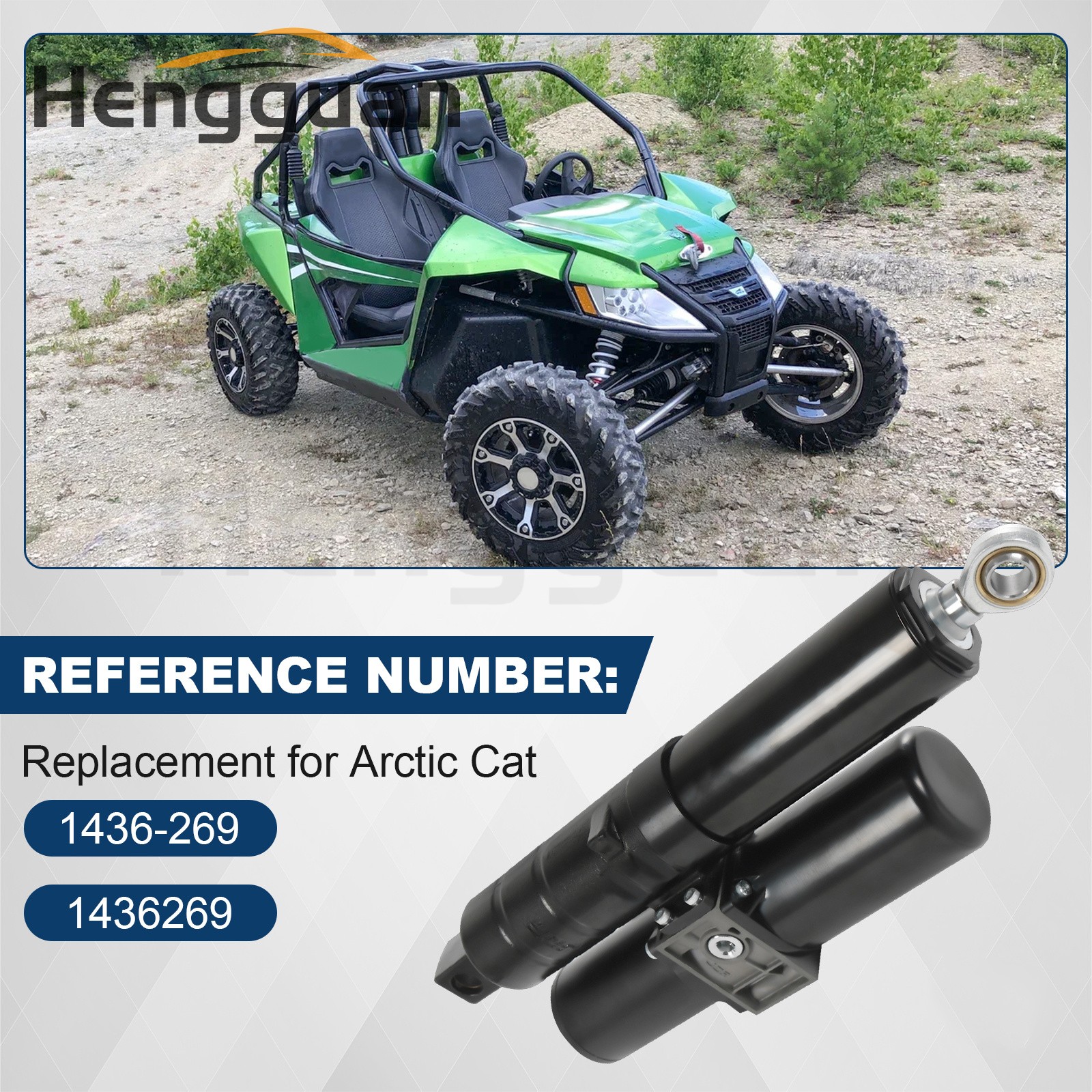 Electric Hydraulic Liner Actuator for Arctic Cat Prowler Models 1436-269 1436269